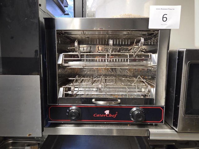 1 rvs tosti-apparaat caterchef - afbeelding 1 van  3