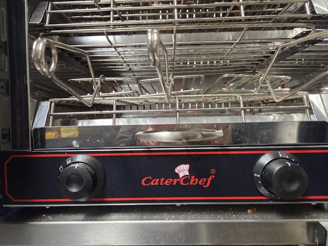 1 rvs tosti-apparaat caterchef - afbeelding 2 van  3