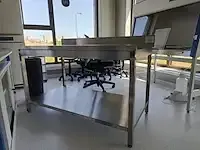1 rvs werktafel - afbeelding 1 van  5
