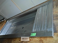 1 saladbar ingewerkt in een houten kast 1,90 x90 x 92 - afbeelding 3 van  4