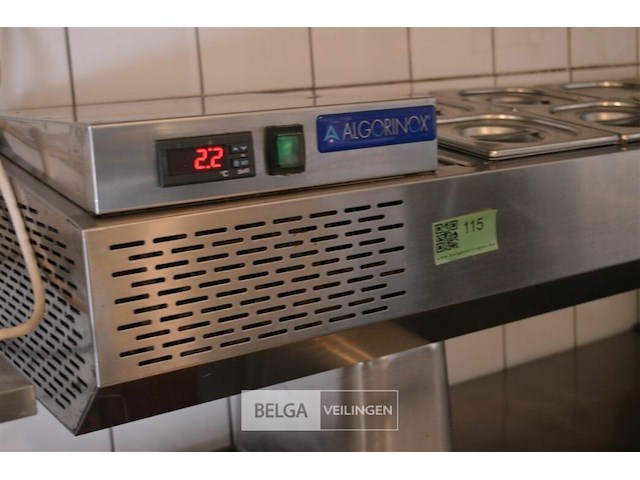 1 salade bar go inox 8 bakken 220 v - afbeelding 2 van  4