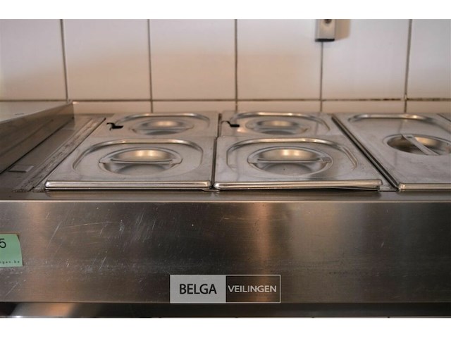 1 salade bar go inox 8 bakken 220 v - afbeelding 3 van  4