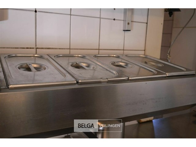 1 salade bar go inox 8 bakken 220 v - afbeelding 4 van  4