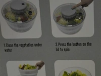 1 salade droger cheffinger - afbeelding 2 van  2