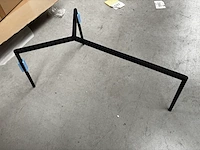1 salontafel organische vorm - bianco + onderstel - afbeelding 4 van  4