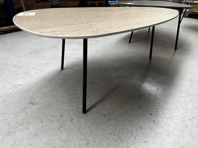 1 salontafel organische vorm - afbeelding 3 van  3
