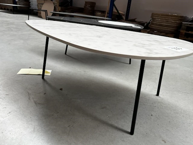 1 salontafel organische vorm - afbeelding 3 van  3