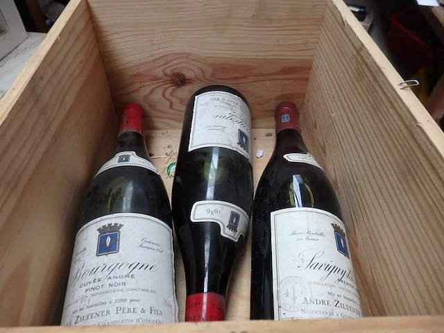 1-savigny les beaune1982 + 2x bourgonge 1986 - afbeelding 1 van  3