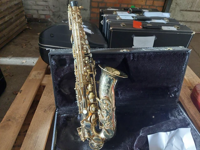 1 saxofoon evette buffet crampon - afbeelding 2 van  6