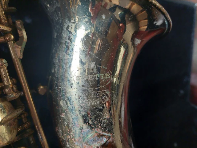 1 saxofoon evette buffet crampon - afbeelding 3 van  6