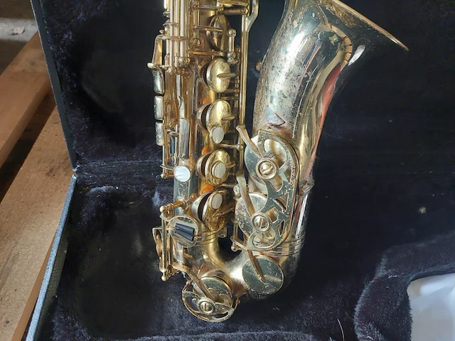 1 saxofoon evette buffet crampon - afbeelding 4 van  6