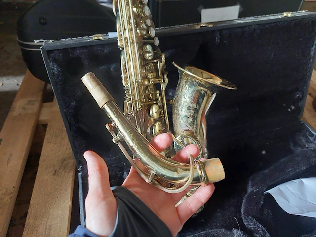 1 saxofoon evette buffet crampon - afbeelding 6 van  6