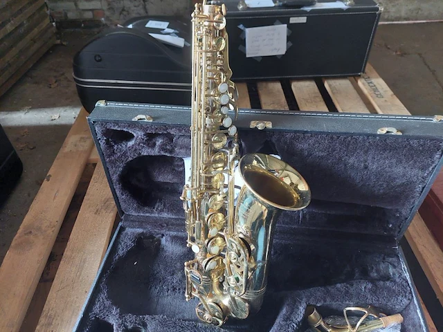 1 saxofoon evette buffet crampon - afbeelding 2 van  8