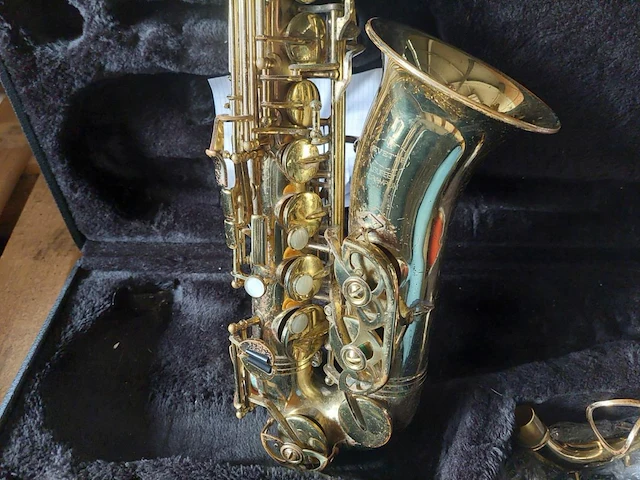 1 saxofoon evette buffet crampon - afbeelding 4 van  8