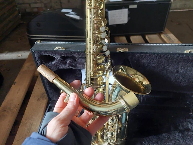 1 saxofoon evette buffet crampon - afbeelding 5 van  8