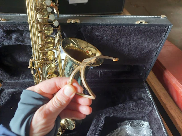 1 saxofoon evette buffet crampon - afbeelding 6 van  8
