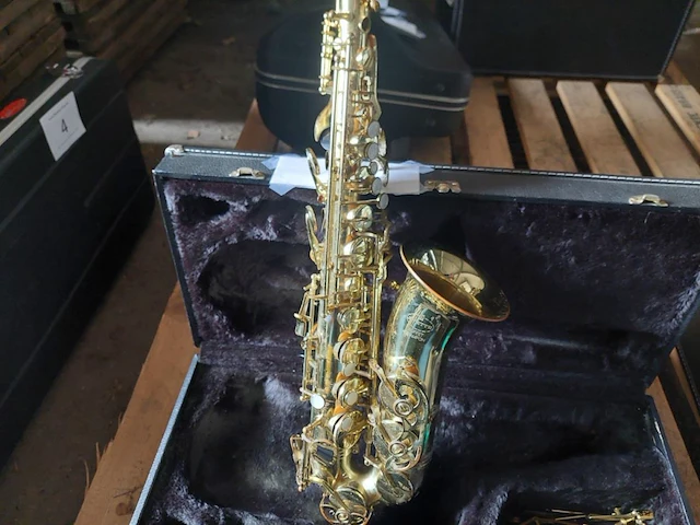 1 saxofoon evette buffet crampon - afbeelding 2 van  9