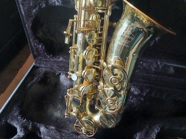 1 saxofoon evette buffet crampon - afbeelding 4 van  9