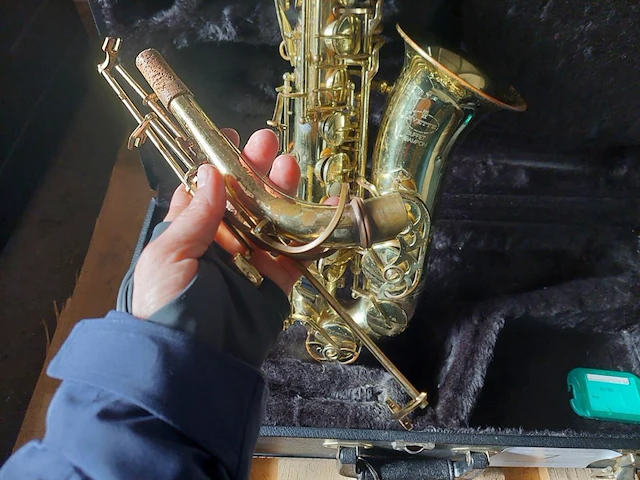 1 saxofoon evette buffet crampon - afbeelding 5 van  9