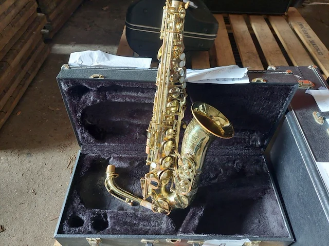 1 saxofoon evette buffet crampon - afbeelding 2 van  7