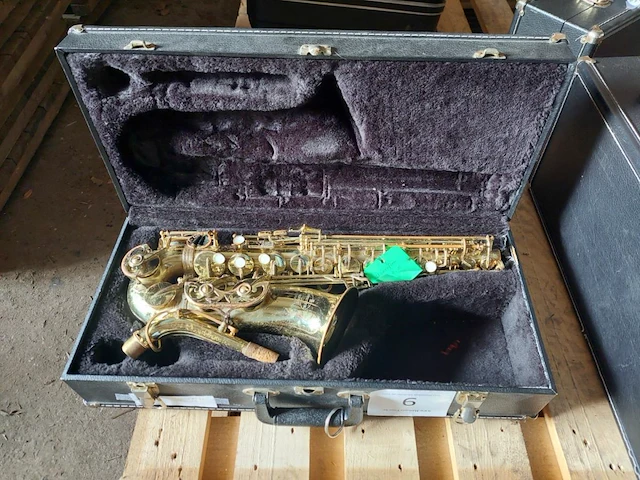1 saxofoon evette buffet crampon - afbeelding 1 van  8