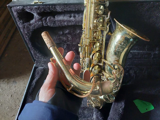 1 saxofoon evette buffet crampon - afbeelding 5 van  8