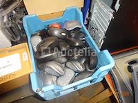 1 senseo philips, 3 harde schijven, waarvan 2 nieuw, 4 kaartlezers, 2 synologie nas-stations, zonder dijk, type ds213, beschermfolies voor mobiele telefoons, 1 gsm-oplader - afbeelding 1 van  3