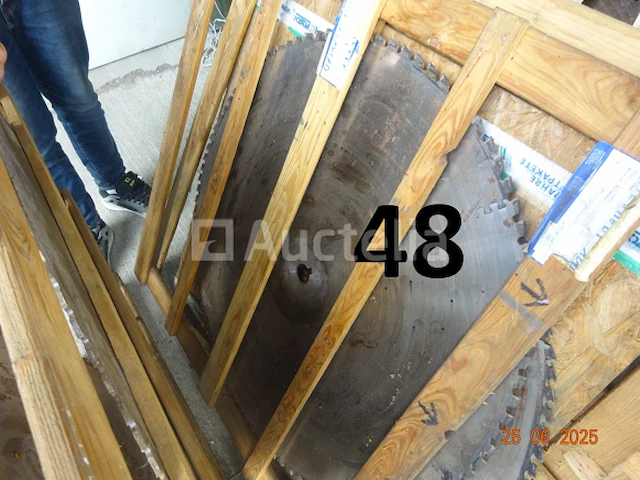 1 set industriële messen voor circulair, inclusief de diam. zijn 3x54, 3x70, 1x88, 6x90, 2x100 - afbeelding 3 van  8