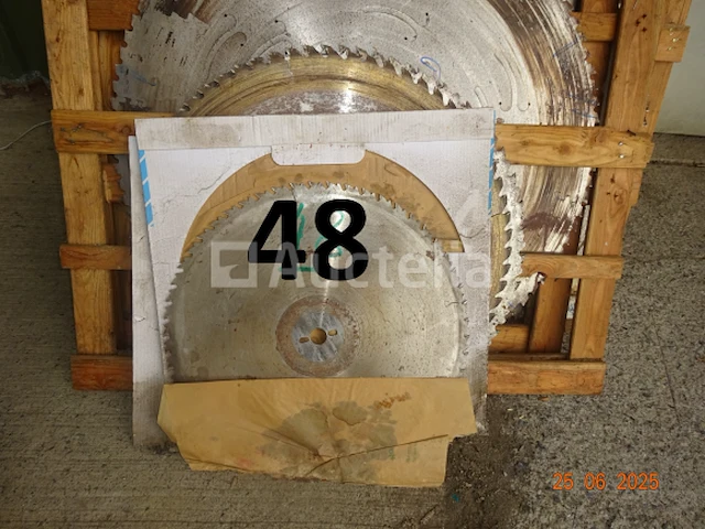 1 set industriële messen voor circulair, inclusief de diam. zijn 3x54, 3x70, 1x88, 6x90, 2x100 - afbeelding 4 van  8