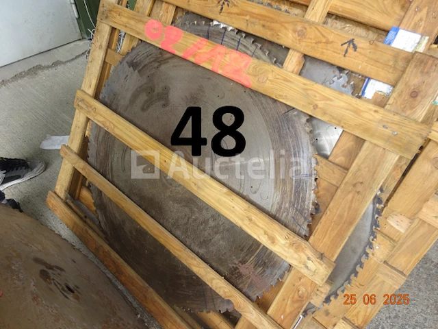 1 set industriële messen voor circulair, inclusief de diam. zijn 3x54, 3x70, 1x88, 6x90, 2x100 - afbeelding 5 van  8