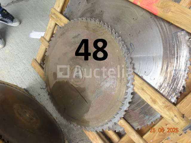 1 set industriële messen voor circulair, inclusief de diam. zijn 3x54, 3x70, 1x88, 6x90, 2x100 - afbeelding 7 van  8