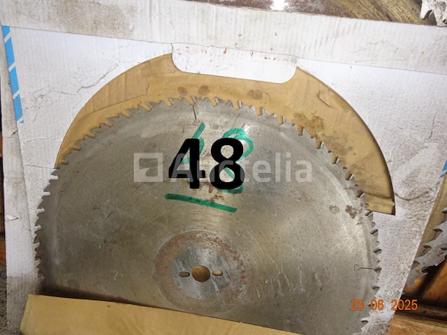 1 set industriële messen voor circulair, inclusief de diam. zijn 3x54, 3x70, 1x88, 6x90, 2x100 - afbeelding 8 van  8