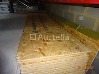 1 set van 10 osb 3 panelen met groeven. afm: 60/12/245 - afbeelding 1 van  2