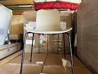 1 set van 4 ecru stoelen - afbeelding 1 van  3