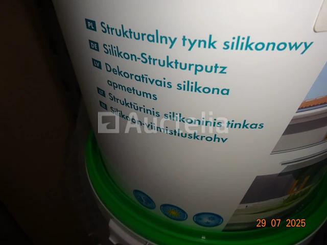 1 set van 6 emmers knauf structurele siliconenpleister - afbeelding 1 van  3