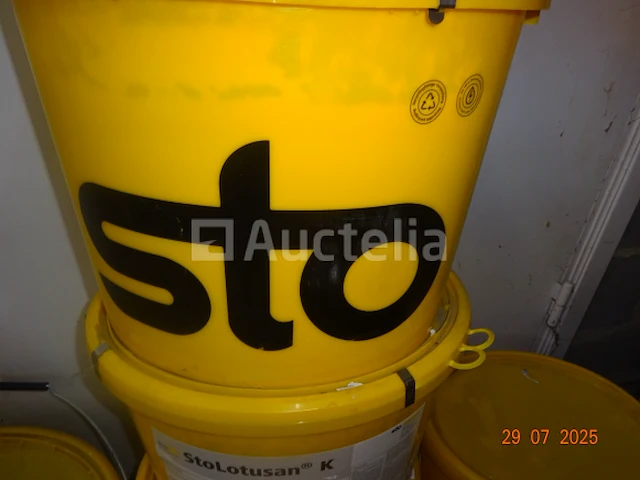 1 set van 6 emmers met buitencoating van het merk stolotusan-k - afbeelding 2 van  6