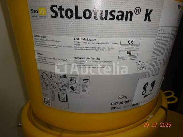 1 set van 6 emmers met buitencoating van het merk stolotusan-k - afbeelding 3 van  6