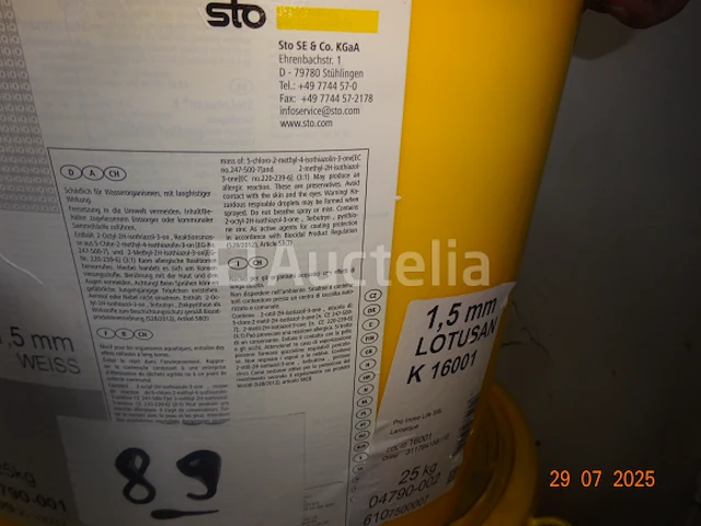 1 set van 6 emmers met buitencoating van het merk stolotusan-k - afbeelding 4 van  6