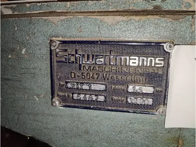 1 snijtafel schwartmanns wst1 - afbeelding 5 van  10