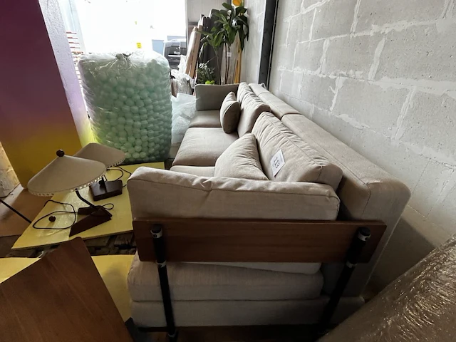 1 sofa met bijzettafel - afbeelding 2 van  7