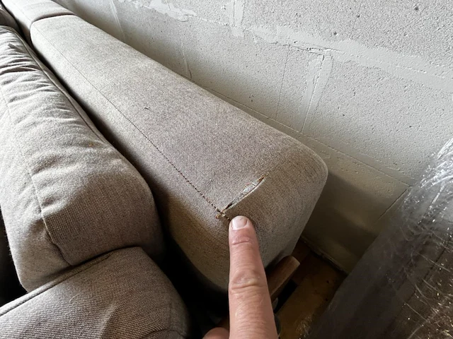 1 sofa met bijzettafel - afbeelding 3 van  7