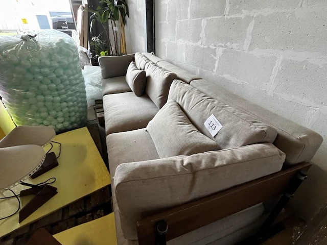 1 sofa met bijzettafel - afbeelding 4 van  7