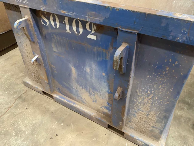 1 sortiva plaatstalen afvalcontainer - afbeelding 4 van  5