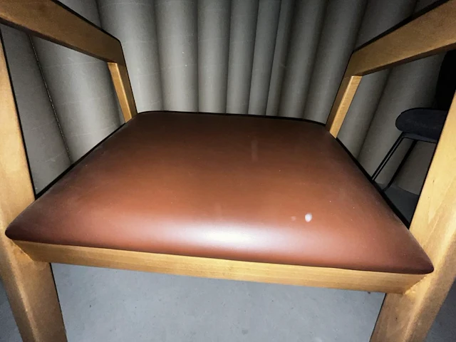 1 stoel met lederen bekleding - afbeelding 5 van  5