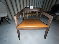 1 stoel met lederen bekleding - afbeelding 1 van  5
