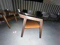 1 stoel met lederen bekleding - afbeelding 3 van  5
