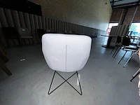 1 stoel met stoffen bekleding - afbeelding 4 van  4