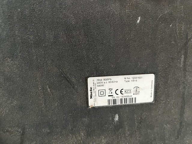 1 stofzuiger miele complete c3 black diamond - afbeelding 3 van  3