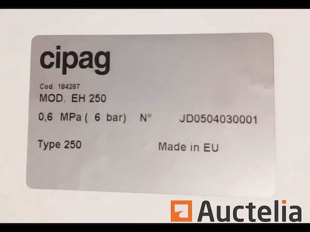 1 stuk cipag rvs inbouwboiler volta+ eh 250 i - afbeelding 1 van  7