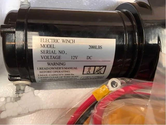 1 stuks elektrische lier 12 volt - afbeelding 3 van  5